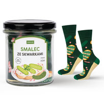 Skarpetki Smalec ze Skwarkami w Słoiku - 40-45