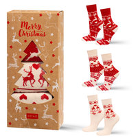 Skarpetki Świąteczne 3-pak - 35-40