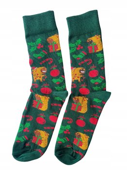 Skarpetki świąteczne w kapibary 35-38 skarpetki damskie świąteczne - Inna marka