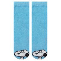 Skarpetki szenilowe, Snoopy, niebieski, uniwersalne Empik