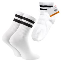 Skarpety Bawełniane 3 Pary 39-44 Skarpetki Sportowe Damskie Męskie Unisex Biały