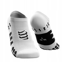 Skarpety Compressport NO SHOW SOCKS Białe r.39-41