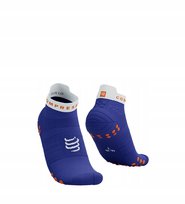 Skarpety Compressport Pro Racing Socks Run Low Dazz Blue/White r.42-44