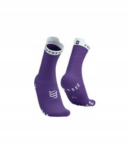 Skarpety Compressport Pro Racing Socks v4.0 Run High Lilac/White r.42-44