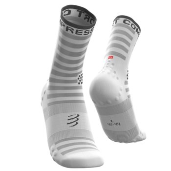 Skarpety COMPRESSPORT ProRacing Ultralight Socks V3 High - Biały - T3 (42-44) - Compressport