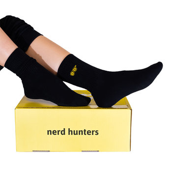 Skarpety Gen-Z Frota Długie Premium Czarne Bawełniane Męskie Sportowe 42-46 - nerd hunters