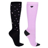 Skarpety jeździeckie Lize - dwupak - QHP, 35-38 QHP