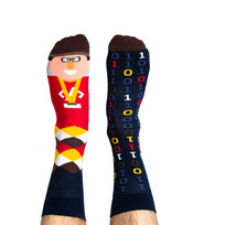 Skarpety męskie It Guru - 40-43 - Długie skarpetki bawełniane