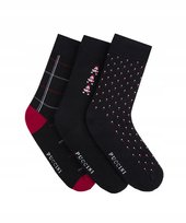 Skarpety Męskie Skarpetki Bawełniane 3 pary 39-42 PUCCINI SKS1002 3942 PUCCINI