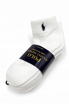 Skarpety POLO RALPH LAUREN rozmiar 36-40 6 par białe (10335)