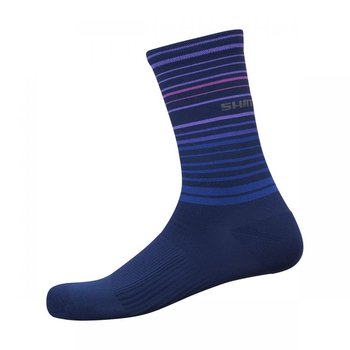 Skarpety rowerowe Shimano Original Tall Socks | NAVY / PURPLE M/L - Shimano