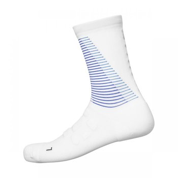 Skarpety rowerowe Shimano S-Phyre Tall Socks | WHITE / PURPLE S/M - Shimano