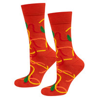 Skarpety Spagetti czerwona Prezent SOXO roz. 40-45, 1 para SOXO