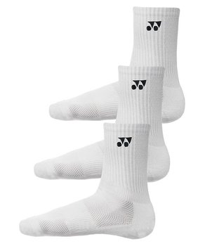 Skarpety sportowe Yonex 8422EX Crew Socks Białe 3 Pary 35-39,5 - Yonex