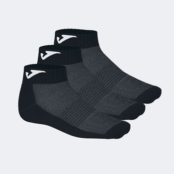 Skarpety Tenisowe Joma Ankle Socks Black X 3 Szt. - 43-46 - Joma