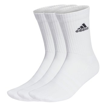 Skarpety unisex adidas CUSHIONED CREW 3-PACK białe HT3446-34-36 - Adidas