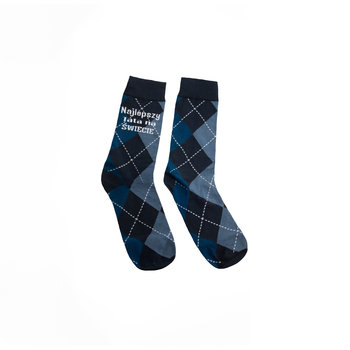Skarpety1, Dzień Taty, Granatowy, Rozmiar 39-42 - Empik