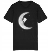 Skate Moon Koszulka Księżyc Kosmos Galaktyka GILDAN