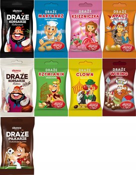 Skawa Cukierki Draże mix 9 smaków | Zestaw - Skawa