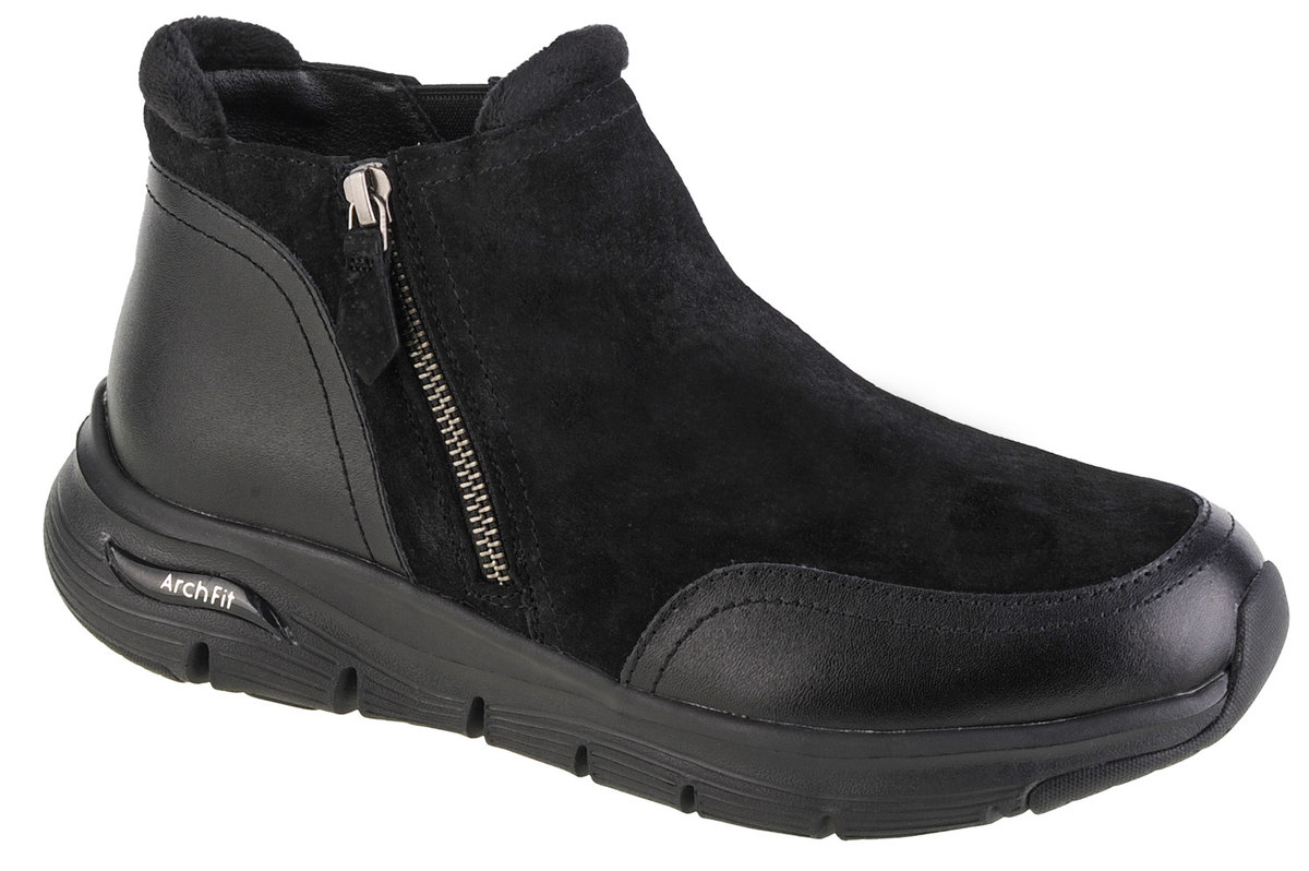 Skechers Arch Fit Smooth Modest 167366 Bbk Damskie Buty Zimowe