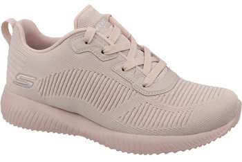 Skechers Bobs Squad 32504-PNK, Damskie, buty sneakers, Różowy - SKECHERS