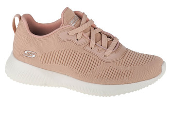 Skechers Bobs Squad-Tough Talk 32504-NUDE, Damskie, buty sneakers, Różowy - SKECHERS