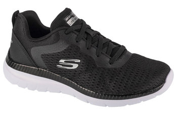 Skechers Bountiful - Quick Path 12607-BKW, Damskie, buty sneakers, Czarne - SKECHERS