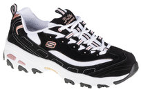 Skechers, Buty sportowe damskie, D''Lites Devoted Fan 13154-BKRG, czarne', rozmiar 39 1/2 SKECHERS