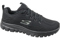 Skechers, Buty sportowe damskie, Graceful Get Connected 12615-BBK, czarne, rozmiar 37 SKECHERS