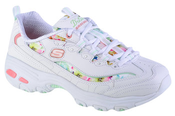 Skechers D'Lites-Blooming Fields 149794-WMLT, Damskie, buty sneakers, Biały - SKECHERS