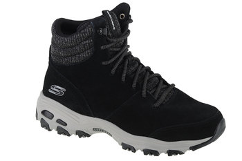 Skechers D'Lites - Chill Flurry 49727-BLK, Damskie, trapery, Czarne - SKECHERS