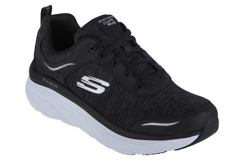 Skechers D'Lux Walker-Cool Groove 149336-Bkw, Damskie, Buty Sneakers, Czarne - SKECHERS