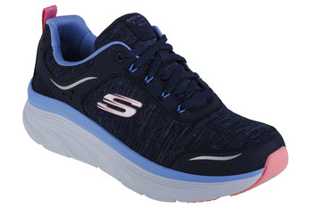 Skechers D'Lux Walker-Cool Groove 149336-Nvmt, Damskie, Buty Sneakers, Granatowy - SKECHERS