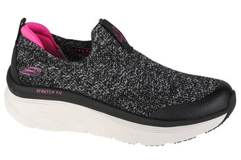 Skechers D'Lux Walker-Quick Upgrade 149128-BKPK, Damskie, buty sneakers, Szary - SKECHERS