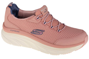Skechers D'Lux Walker Running Vision 149004-ROS, Damskie, buty sneakers, Różowy - SKECHERS