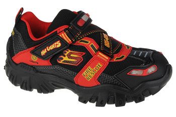 Skechers Damager III-Fire Stopper 400019L-BKRD, dla dzieci, buty sportowe, Czarne - SKECHERS