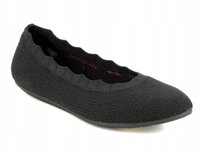 SKECHERS DAMSKIE BALERINY WSUWANE CZARNE 35,5 1Ż3M SKECHERS