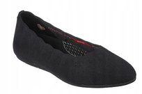 SKECHERS DAMSKIE BALERINY WSUWANE CZARNE 39 2ŻPD SKECHERS