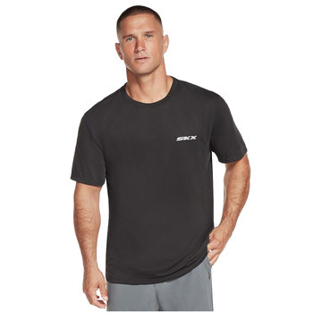 Skechers Dri-Release SKX Tee M1TS274-BLK męski t-shirt czarny - SKECHERS