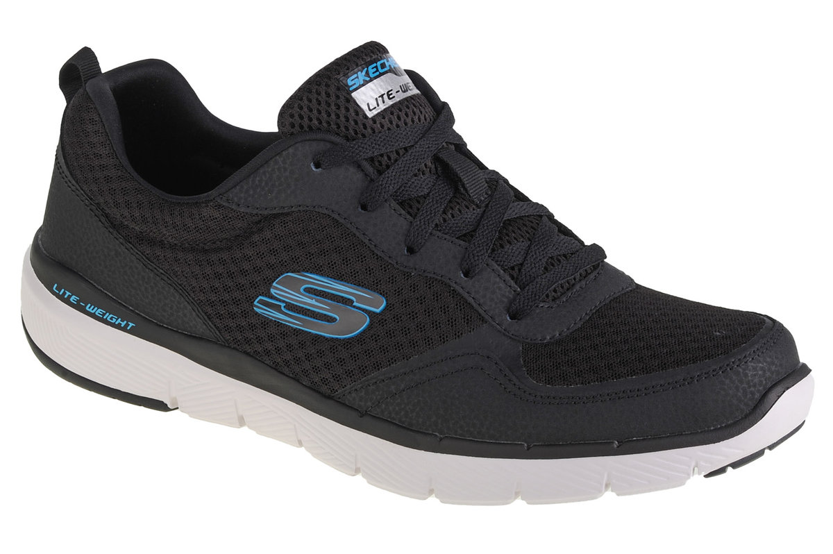 Skechers Flex Advantage 3.0 52954-BLK, Męskie, buty treningowe, Czarne ...