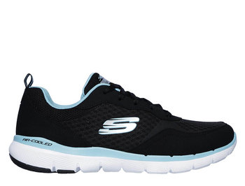 Skechers Flex Appeal 3.0, Buty sportowe damskie, czarne, 13069-BKTQ , rozmiar 38 - SKECHERS