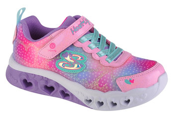 Skechers Flutter Heart Lights 302315L-Pkmt, Dla Dziewczynki, Buty Sneakers, Różowy - SKECHERS