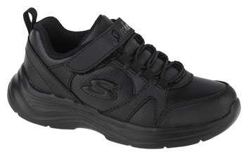 Skechers Glimmer Kicks - School Struts 81445L-Bbk, Dla Dziewczynki, Buty Sneakers, Czarne - SKECHERS