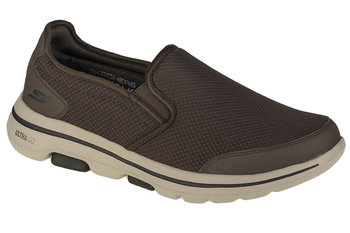 Skechers Go Walk 5 Delco 216013-KHK, Męskie, buty sneakers, Zielony - SKECHERS