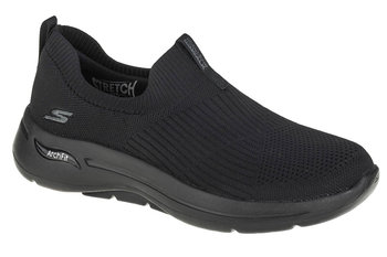 Skechers Go Walk Arch Fit 124409-BBK, damskie buty sneakers, czarne, rozmiar 40 - SKECHERS