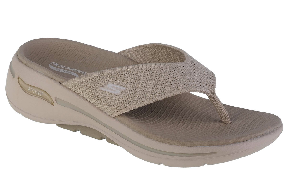 Skechers Go Walk Arch Fit Sandal Luminous 140269NAT, Damskie