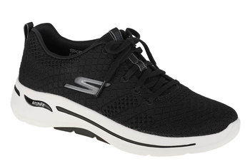 Skechers Go Walk Arch Fit Unify 124403-Bkw Damskie Sneakersy Czarne - SKECHERS