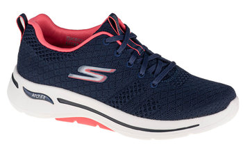 Skechers Go Walk Arch Fit Unify 124403-NVCL, Damskie, buty sneakers, Granatowy - SKECHERS