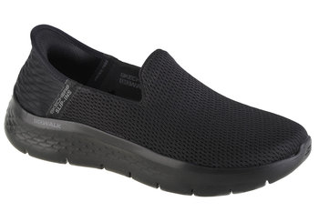 Skechers Go Walk Flex 124963-BBK, Damskie, buty sneakers, Czarne - SKECHERS