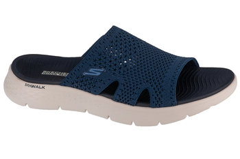 Skechers Go Walk Flex Sandal - Elation 141425-NVY, Damskie, klapki, Granatowy - SKECHERS